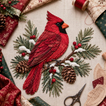 🔥LAST DAY 49% OFF - 🎅Christmas Patchwork Fabric DIY Decor Kit