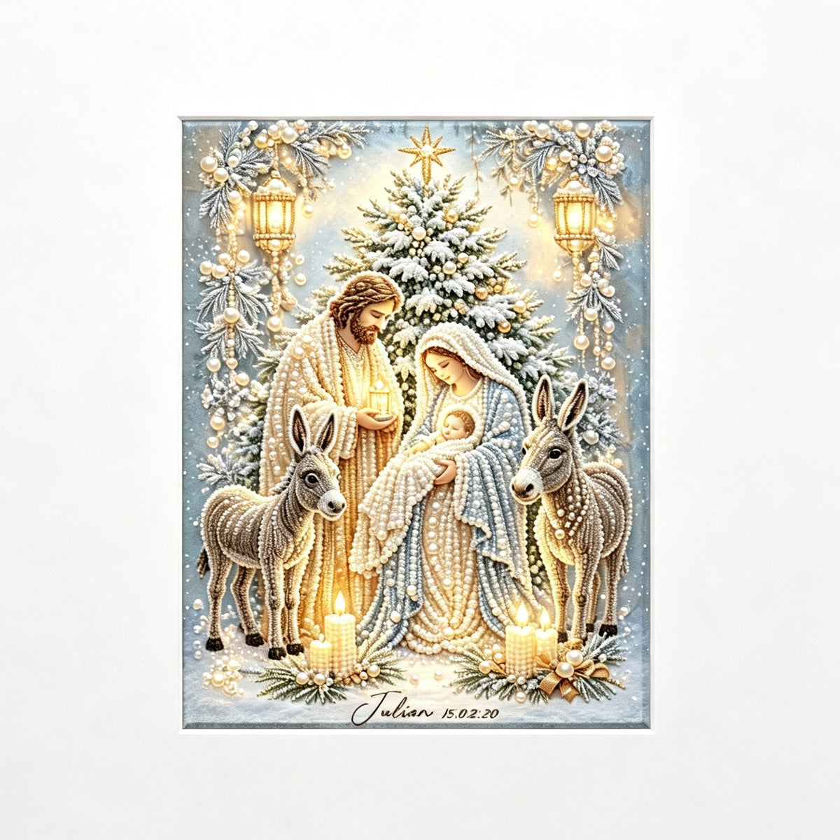 🎄LAST DAY 49% OFF-🌟Nativity Scene Diamond Painting Kit