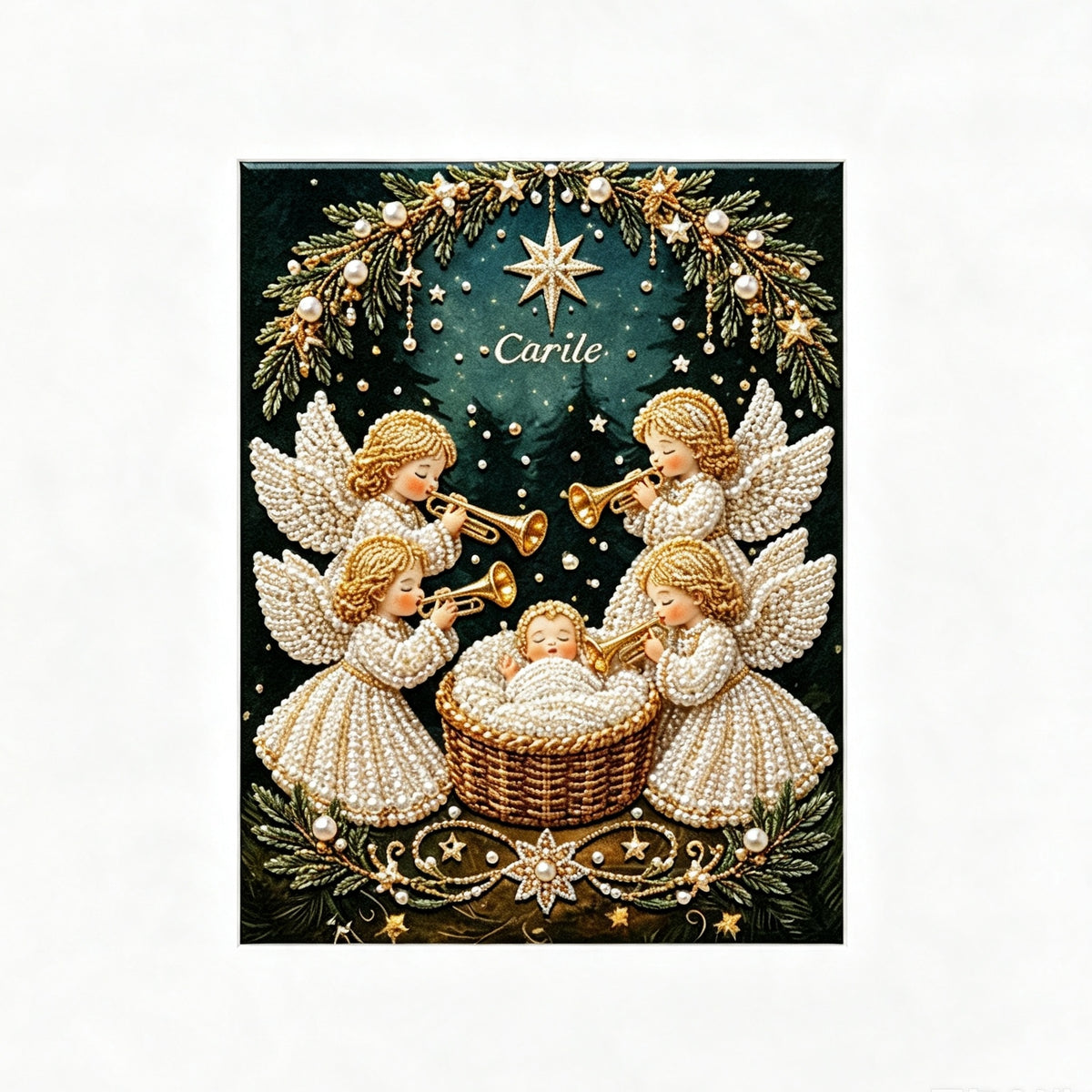 🎄LAST DAY 49% OFF-🌟Nativity Scene Diamond Painting Kit