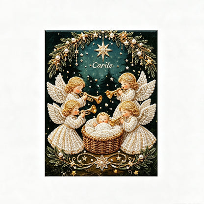 🎄LAST DAY 49% OFF-🌟Nativity Scene Diamond Painting Kit
