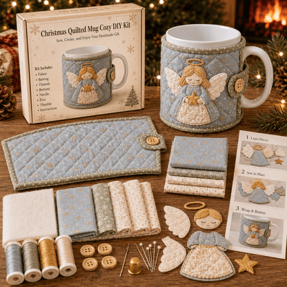 🎄 Christmas Mug Cozy Sewing Kit