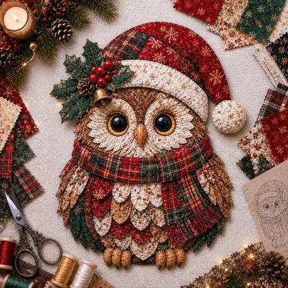 🔥LAST DAY 49% OFF - 🎅Christmas Patchwork Fabric DIY Decor Kit