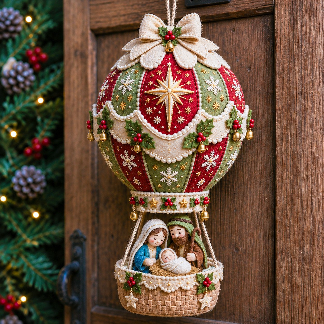 🎈LAST DAY 49% OFF - 🎈Christmas Hot Air Balloon Hanging DIY Kit