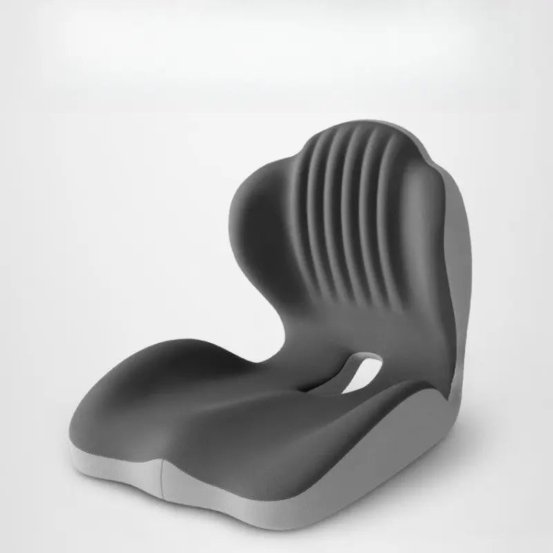 Ergonomic Memory Foam Seat Cushion with Lumbar & Back Support, Relieves Back Pain,Reduces Pressure