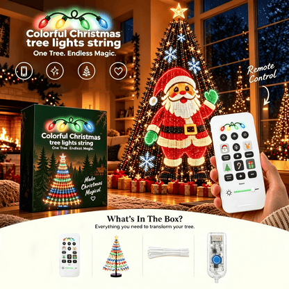 🎄Smart Animated Christmas Tree Lights- Make Your Christmas Tree Come Alive!