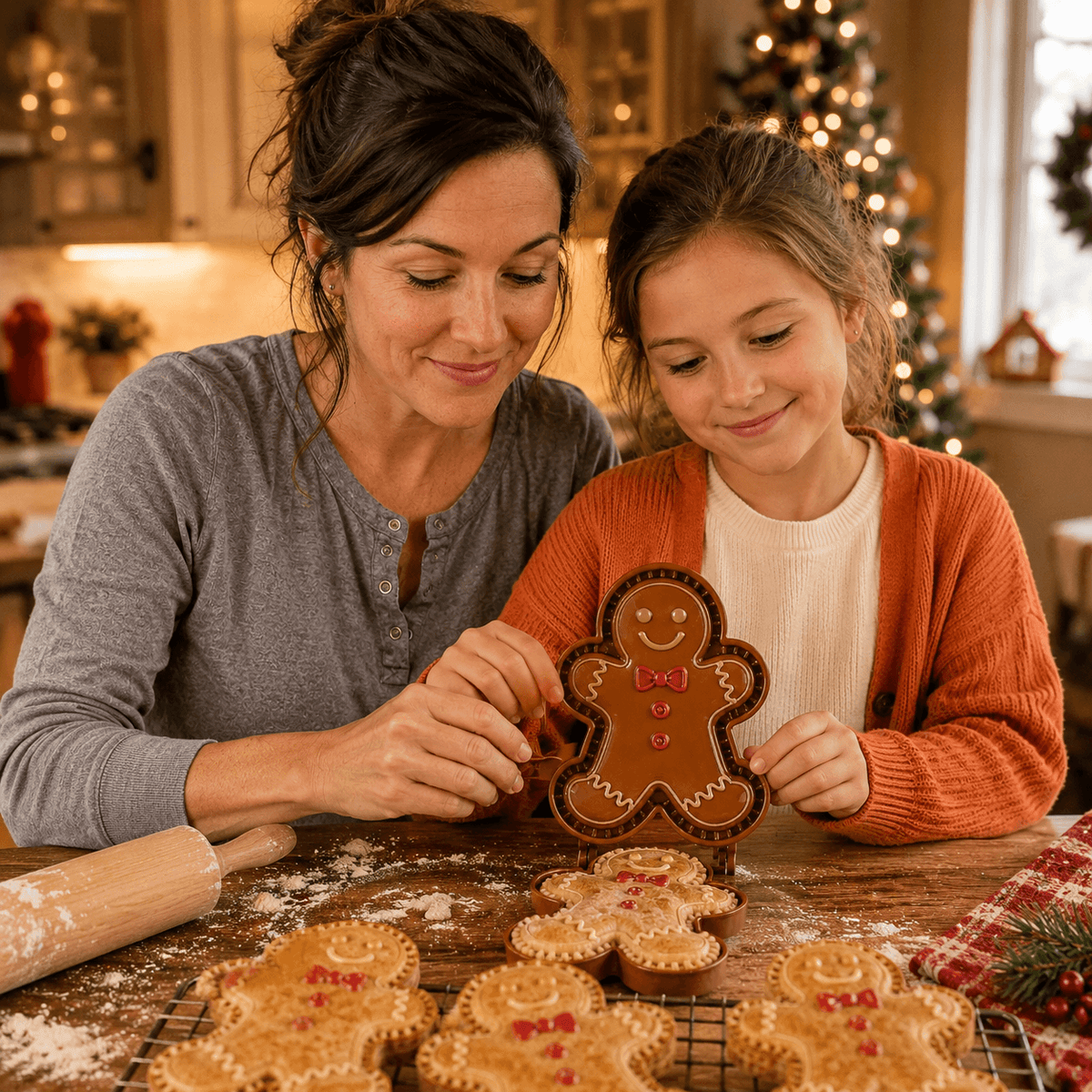 ⏳ Last Day 49% OFF – 🎄 9-Design Christmas Mini Pie Mold Collection🥧✨