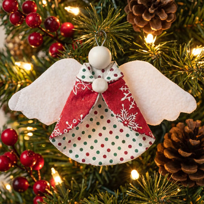 Guardian Angel Christmas Ornaments Template-With Instructions
