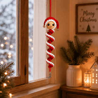 🔥Last Day 49% OFF✨Crochet Snowman Spiral Ornament DIY Kit