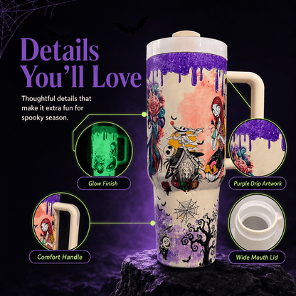 💀Last Day 50% OFF - 🎃 Halloween Special edition skeleton Tumbler For Tiktok