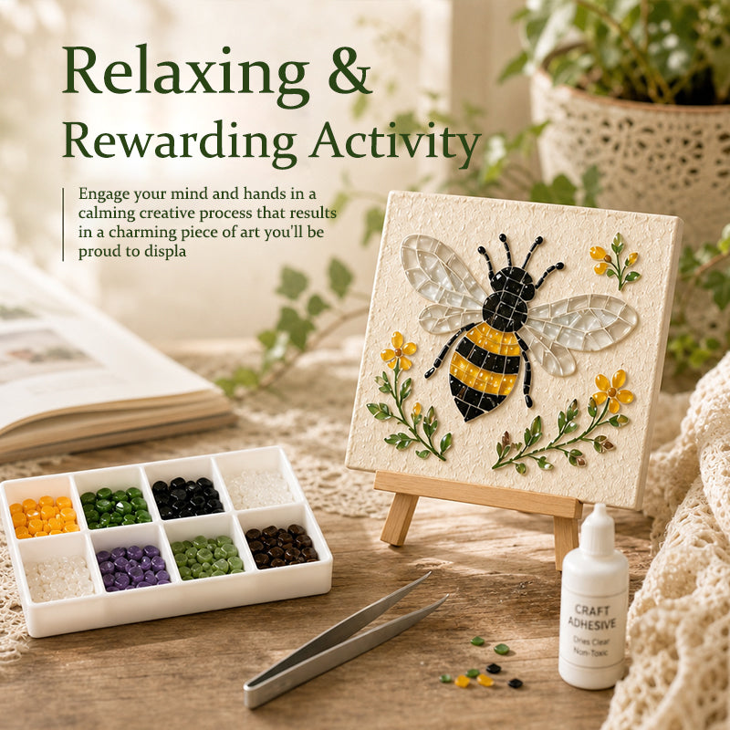 Watering Can Mosaic Sea glass Art Kit