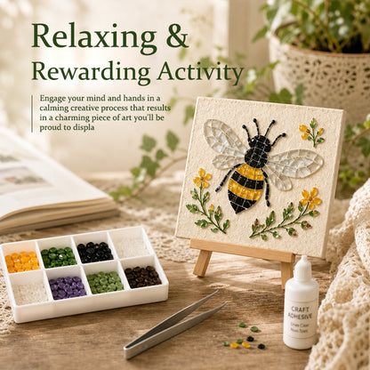 Watering Can Mosaic Sea glass Art Kit