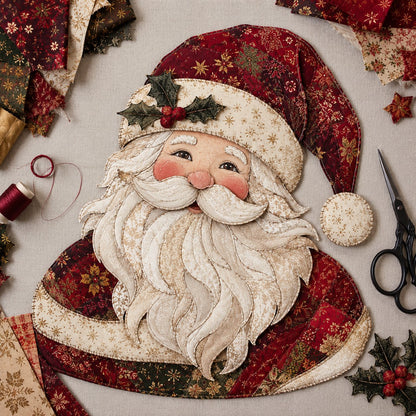 🔥LAST DAY 49% OFF - 🎅Christmas Patchwork Fabric DIY Decor Kit