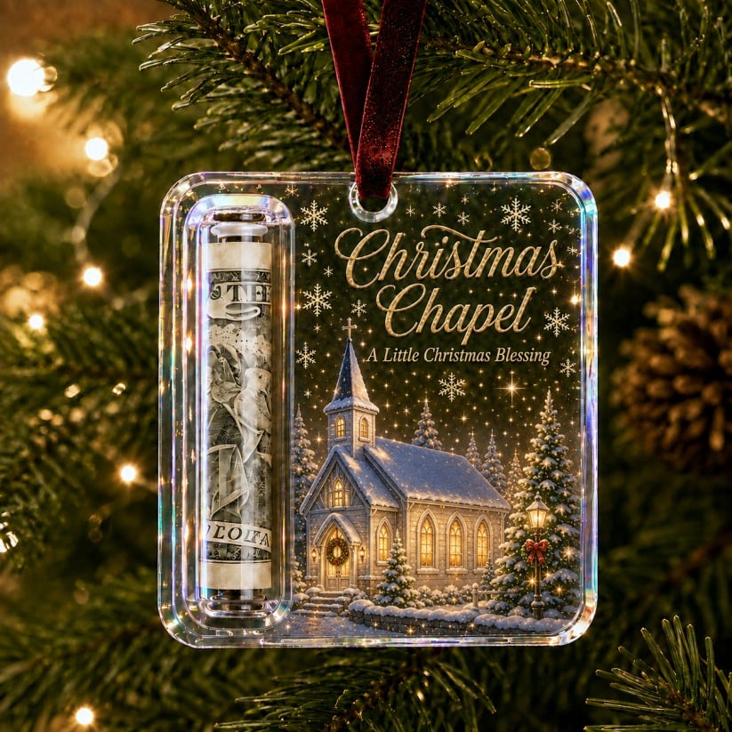 🔥Last Day 49% OFF - ✨🎄Christmas Cash Gift Holder Ornament