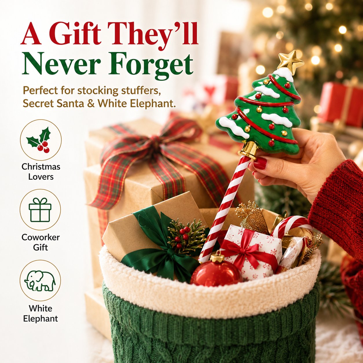 ✨🎄 Christmas Payment Wand – Turn Every Tap Into Holiday Magic