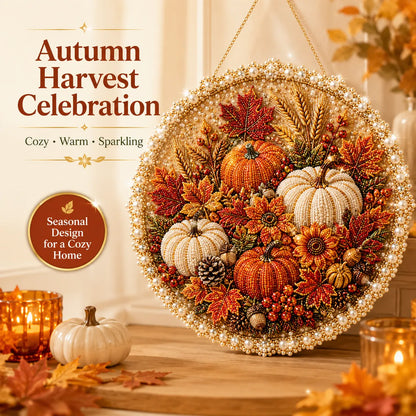 🔥Last Day 49% OFF-🌸🌻🍂🎄✨ Four Seasons & Holiday Pearl Art Hanging Wreath Kit ✨