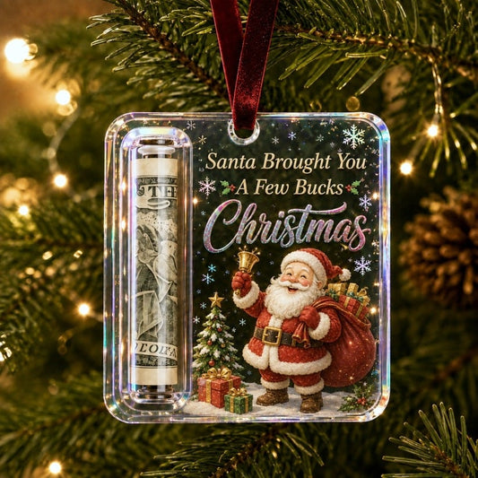 🔥Last Day 49% OFF - ✨🎄Christmas Cash Gift Holder Ornament