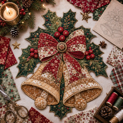 🔥LAST DAY 49% OFF - 🎅Christmas Patchwork Fabric DIY Decor Kit