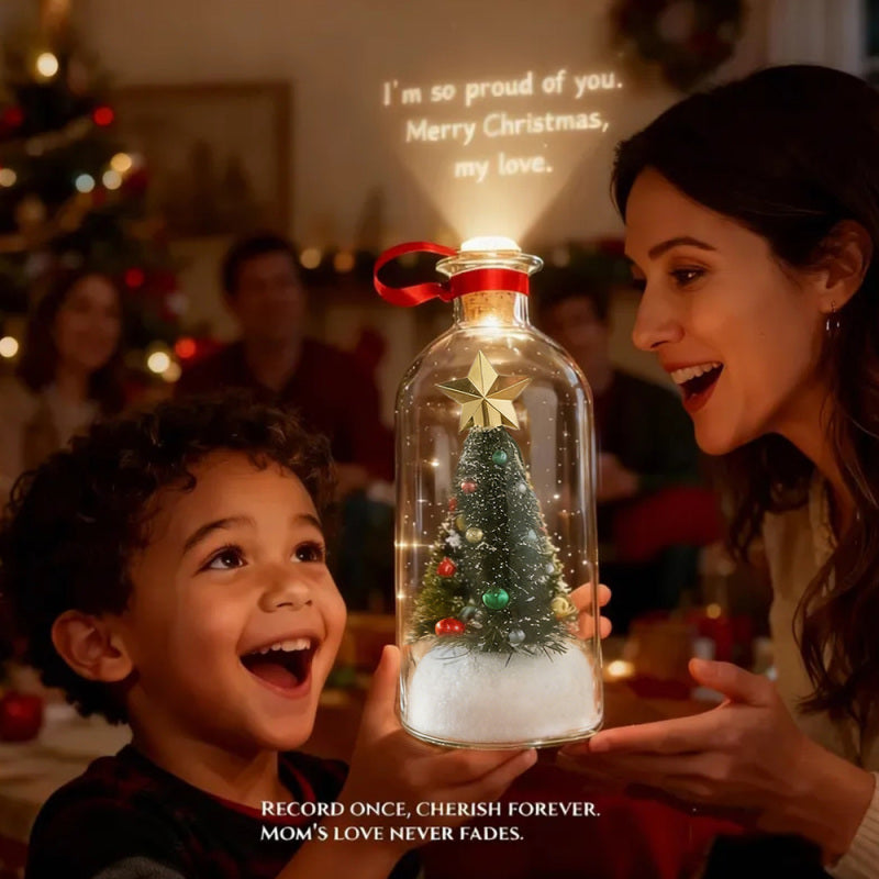🎅🎄A Christmas Sale -Recordable Christmas Tree Message In A Bottle
