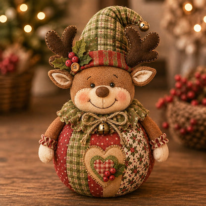 🔥Last Day 49% OFF -🎄🎅 Patchwork Fabric Doll DIY Kit