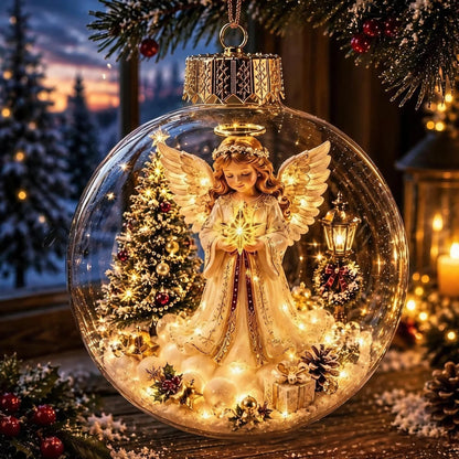 🔥HOT SALE 49% OFF -🎄Glowing Christmas Diorama Ornament🎅
