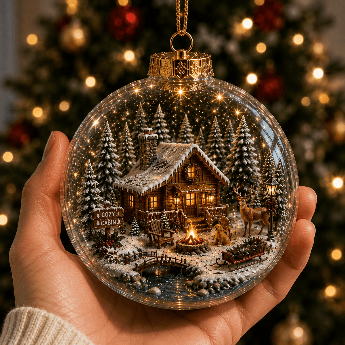 ⏰ Limited anniversary edition✨Christmas landscape decorations