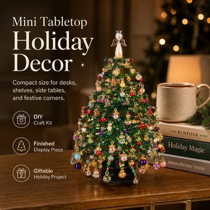 🎄🔥 Last Day 49% OFF✨DIY Beaded Christmas Tree Kit🎅