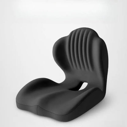 Ergonomic Memory Foam Seat Cushion with Lumbar & Back Support, Relieves Back Pain,Reduces Pressure
