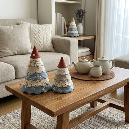 Christmas Quilt Tree Pattern Set(7PCS)-With Instructions