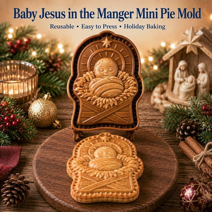 ✝️Faith & Nativity Christmas Mini Pie Mold Collection🥧✨