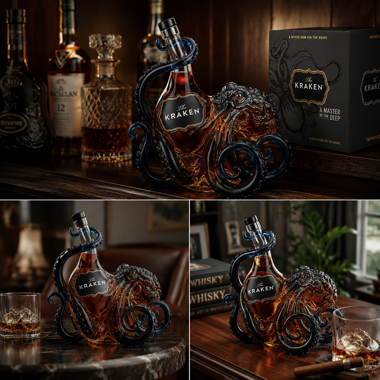Kraken Pour™ Abyssal Luxury Legendary Decanter