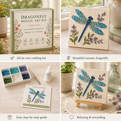 Watering Can Mosaic Sea glass Art Kit