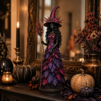 🔥LAST DAY 49% OFF - 🧙‍♀️Enchanted Autumn Witch Figurine (📦Buy 2 Free Shipping)