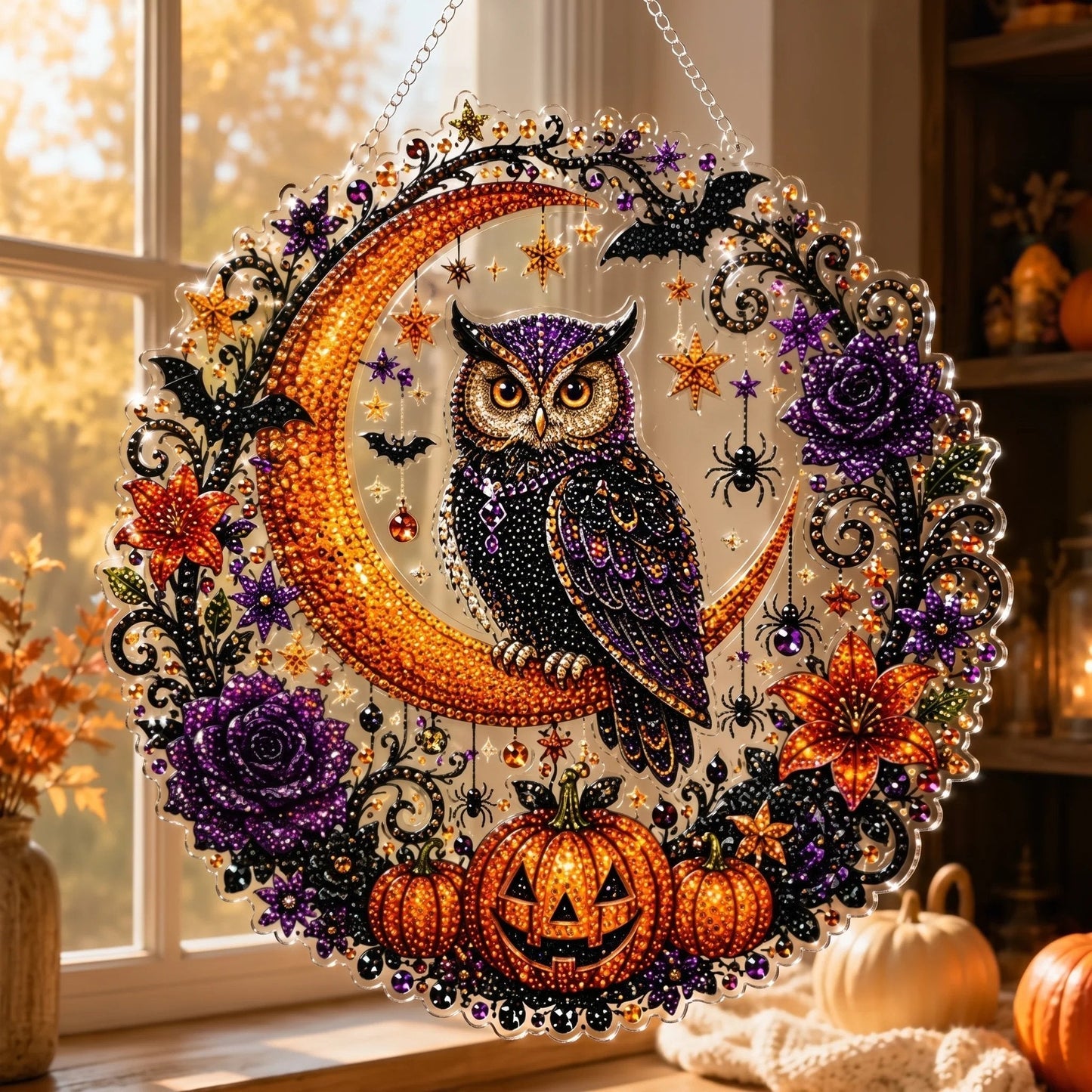 ✨🎃Halloween Pearl Art Hanging Ornament Kit👻
