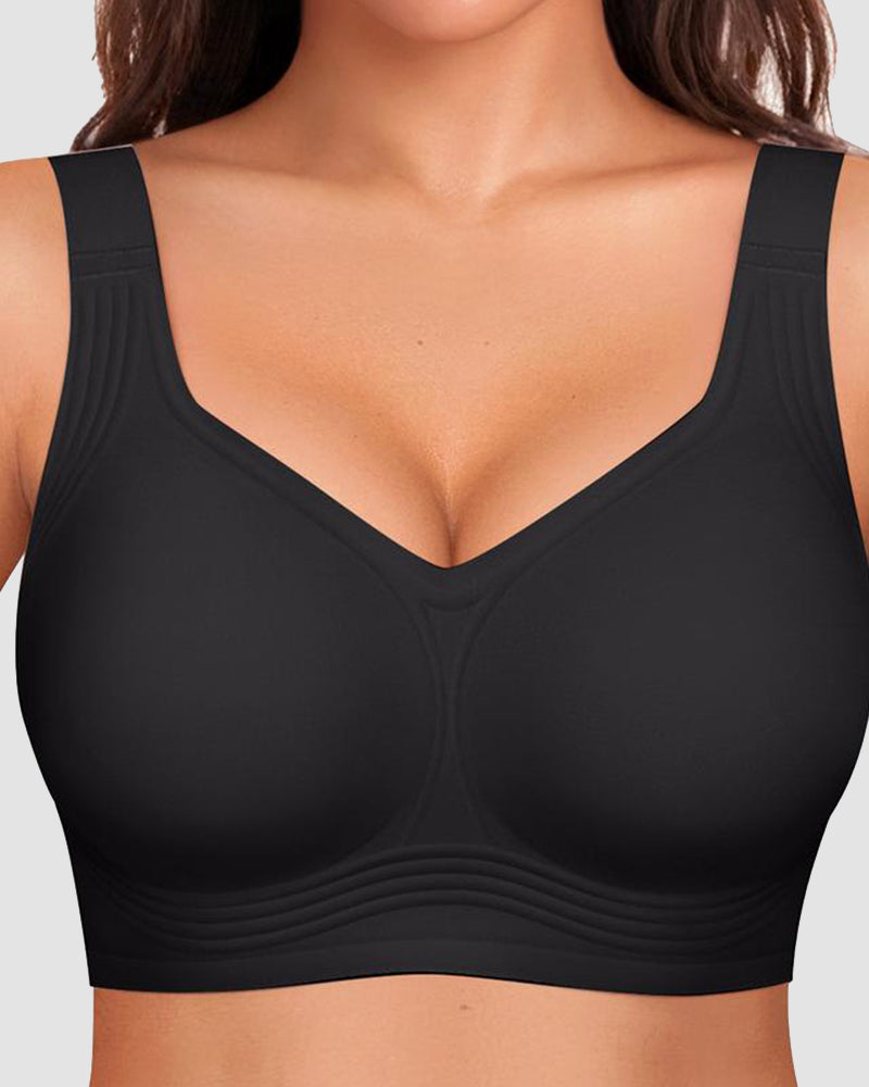 Wireless Silky Invisible Support Bra