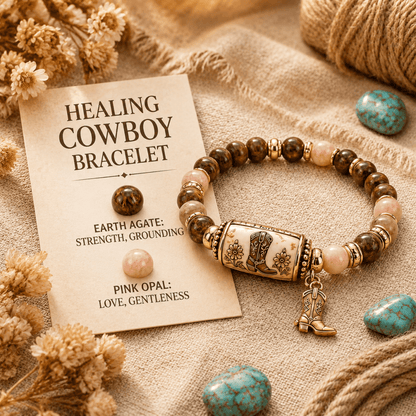 🔥Limited Edition🐎 Western Horse Guardian Crystal Bracelet👍