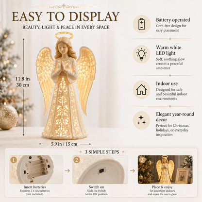 ✨Angel Christmas Guardian Light - A Symbol of Hope, Love & Protection