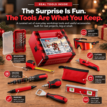 24 Days of Tools Christmas Countdown Gift Set
