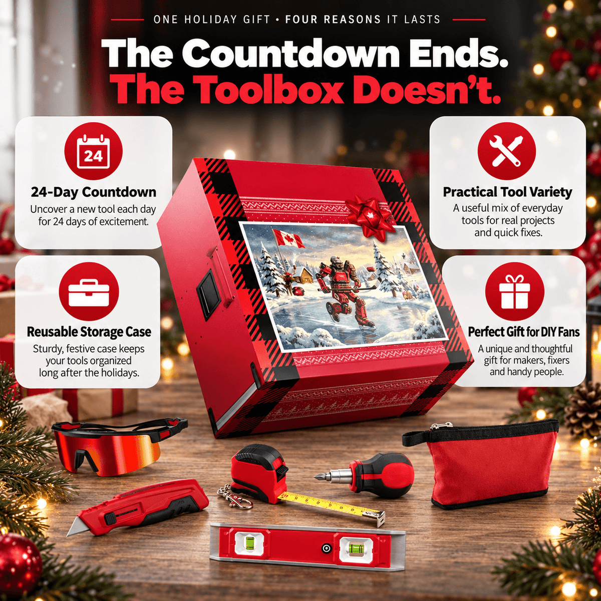 24 Days of Tools Christmas Countdown Gift Set