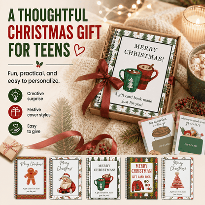 🔥LIMITED-TIME 49% OFF一 Christmas Gift Card Book