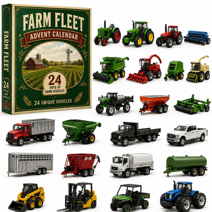 🚜Build the Fleet Collection 24- Day Vehicle Advent Calendar Series |✨A New Adventure Every Morning