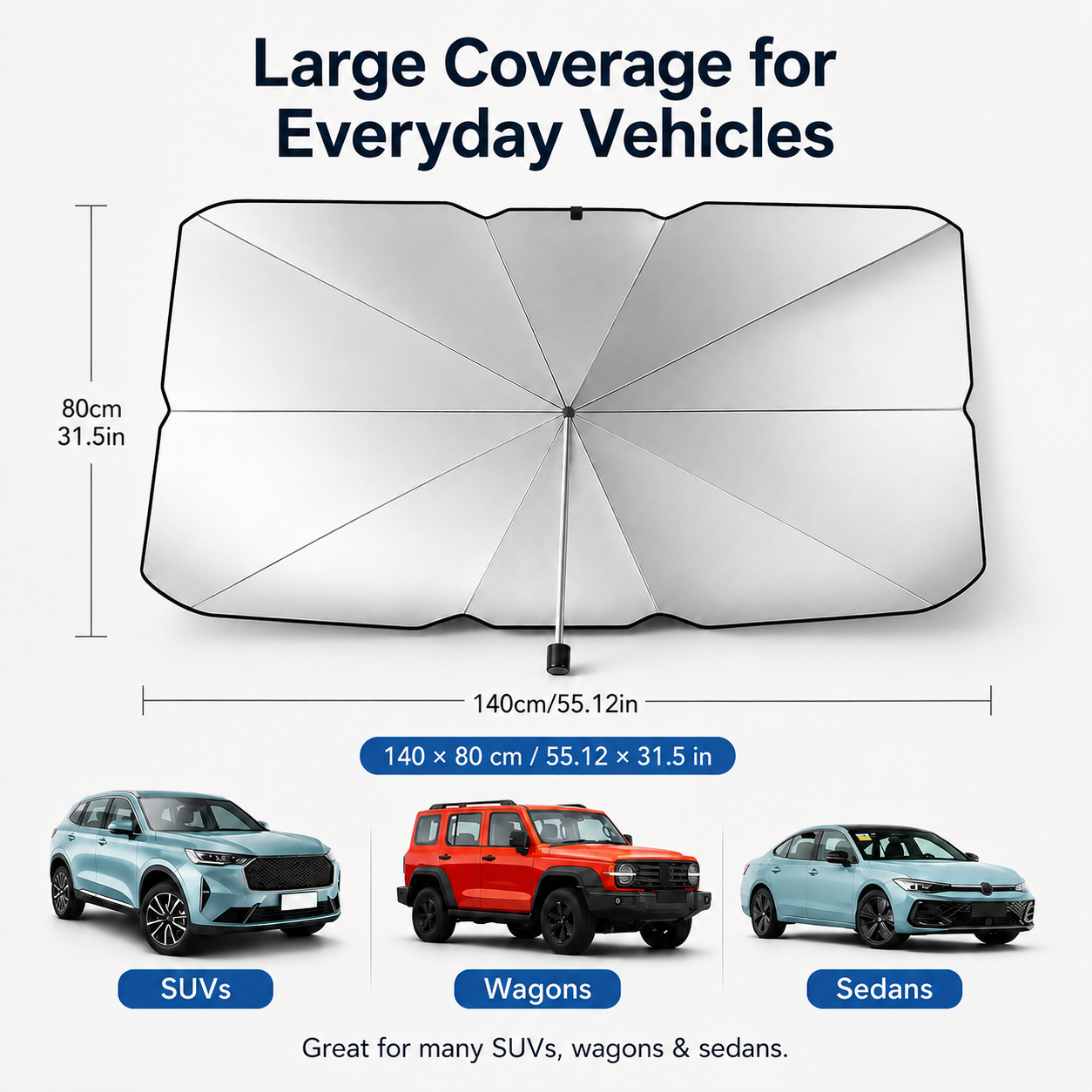 Windshield Sun Shade Umbrella