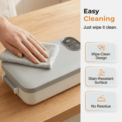 🍱🔋Portable electriclunch box with self-heating