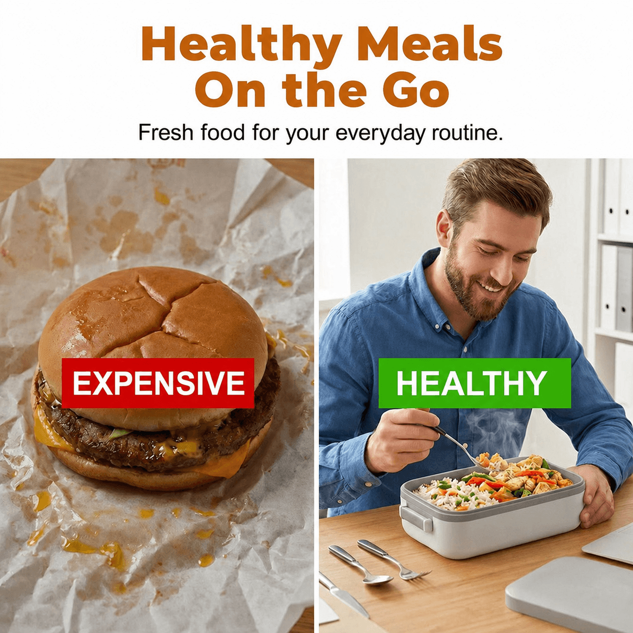 🍱🔋Portable electriclunch box with self-heating