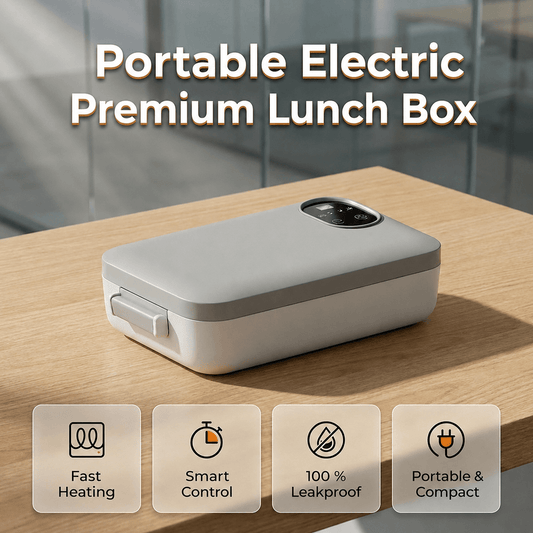 🍱🔋Portable electriclunch box with self-heating