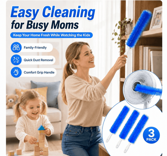 Bendable Microfiber Head,Reusable Dust Remover