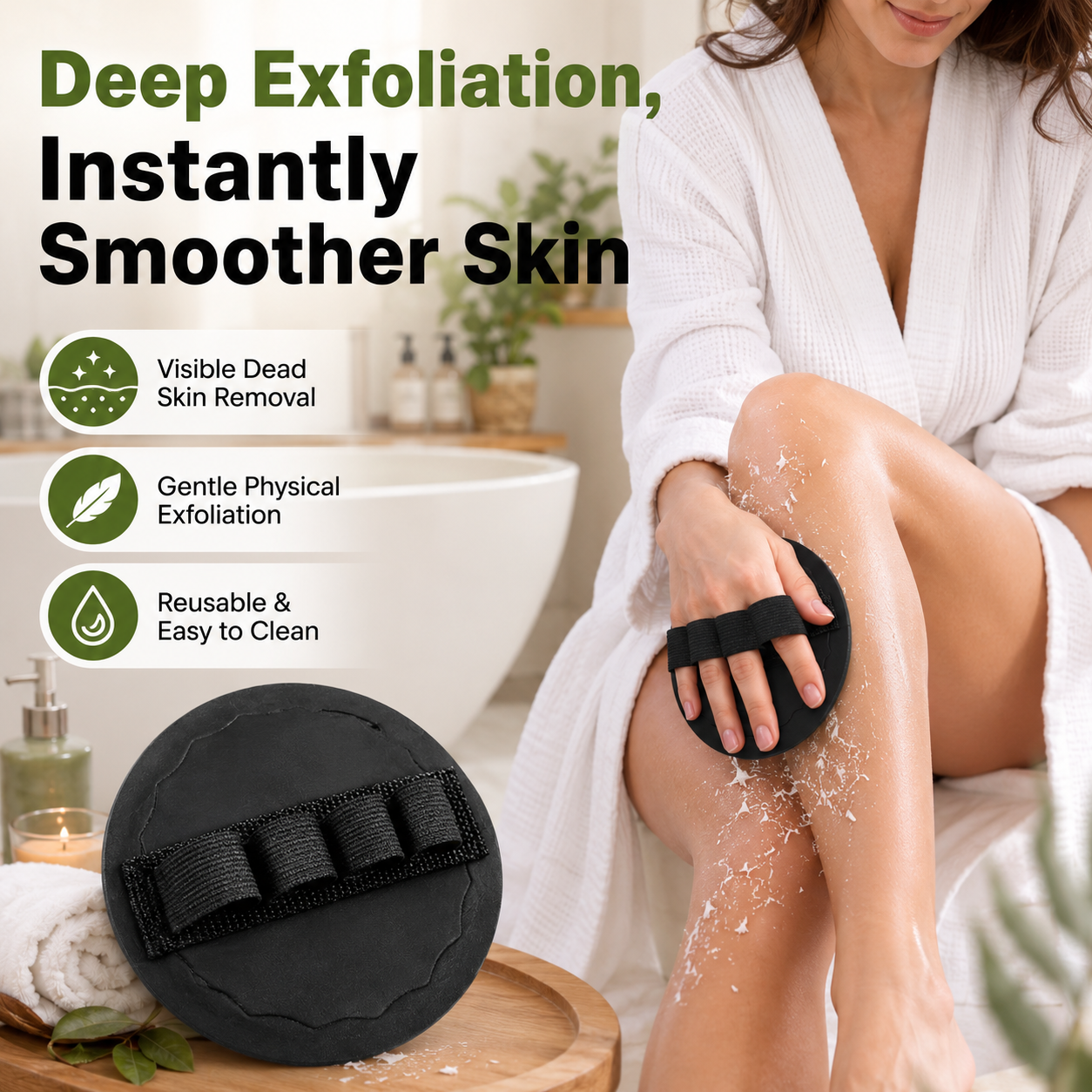 Exfoliating Gloves -Instantly Remove Dead Skin