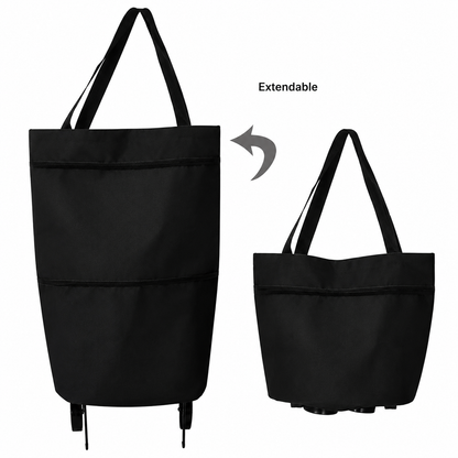 🔥HOT SALE 50% OFF - 🛍️Foldable 2-in-1 Shopping Bag