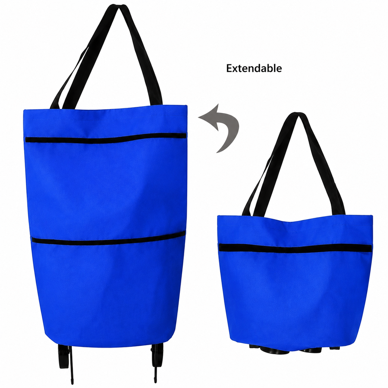 🔥HOT SALE 50% OFF - 🛍️Foldable 2-in-1 Shopping Bag