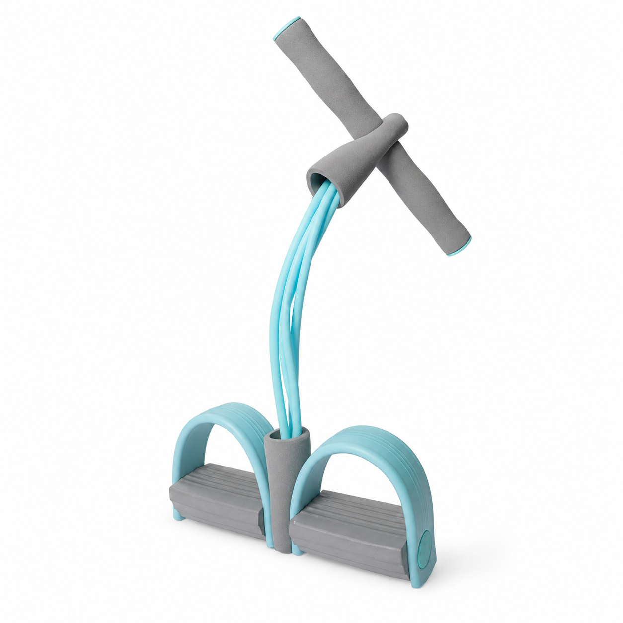 💪4-Tube Pedal Resistance Trainer - Full - Body Home Workout