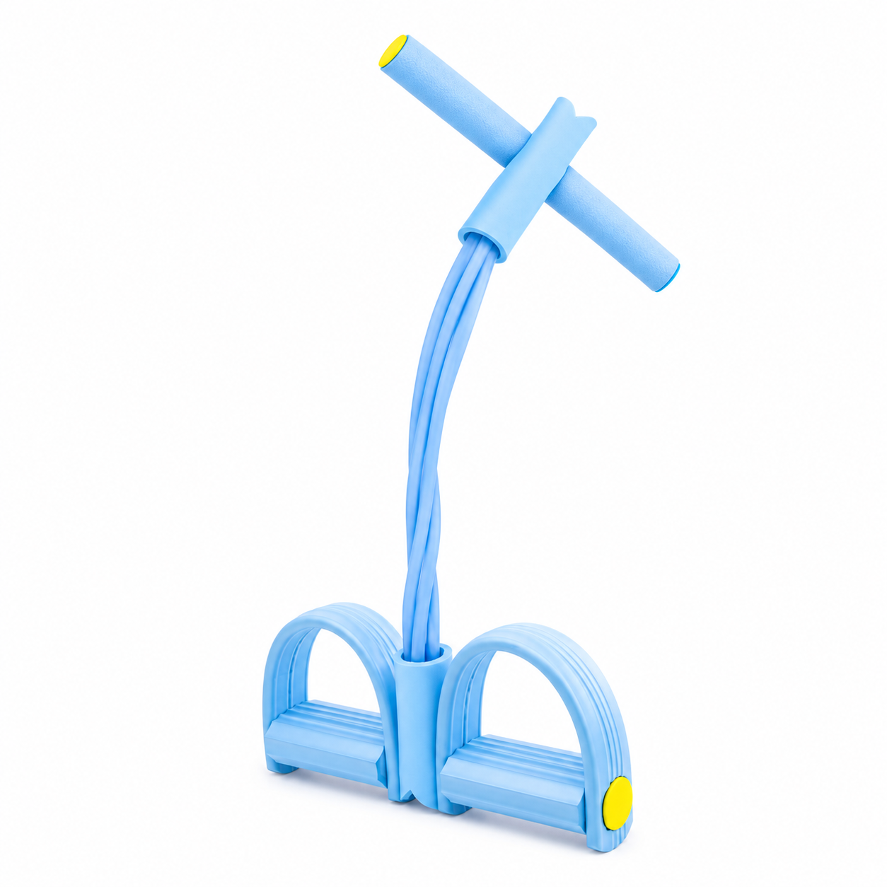 💪4-Tube Pedal Resistance Trainer - Full - Body Home Workout